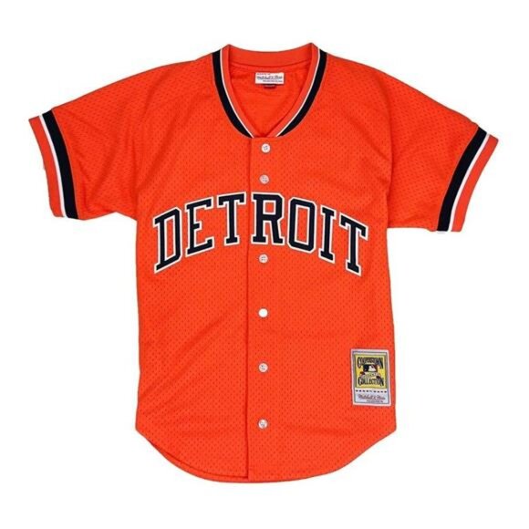 Other - MLB Mitchell & Ness Detroit Tigers Kirk Gibson Jersey New Mens MED